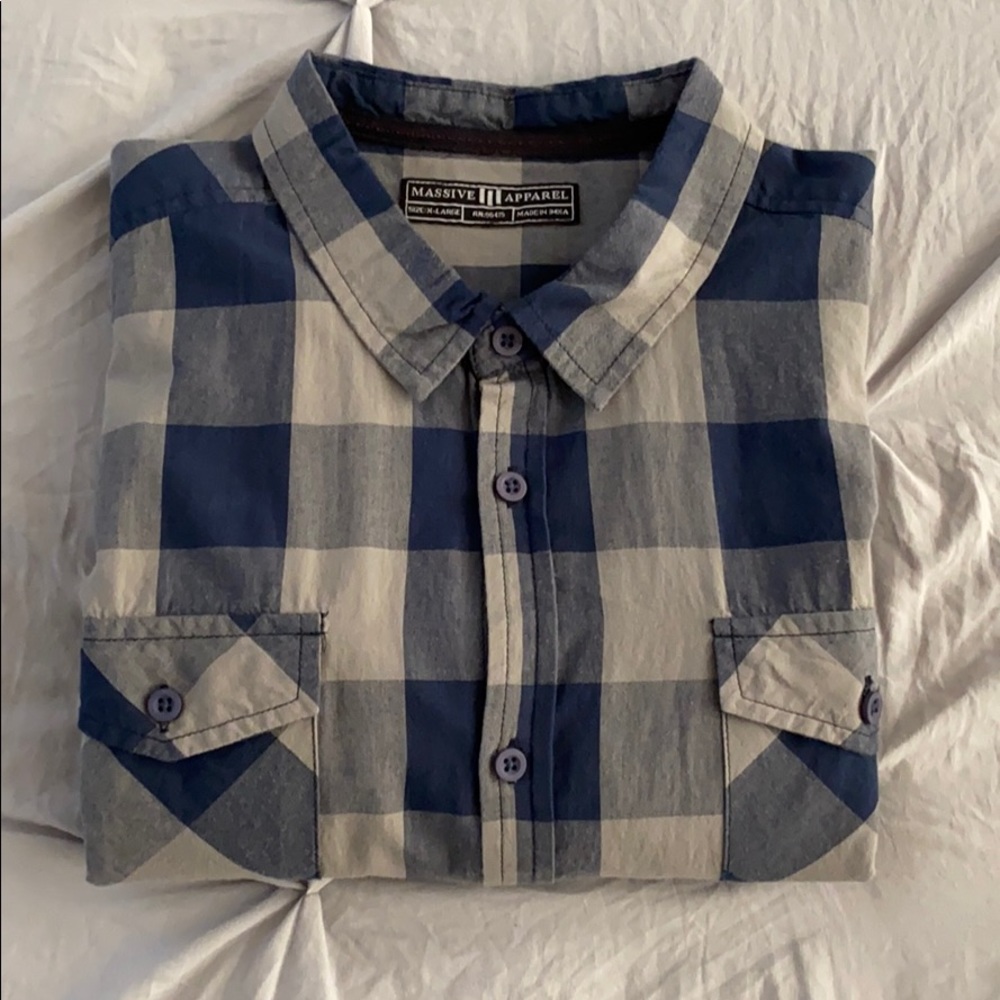 Massive Apparel Long Sleeve Flannel